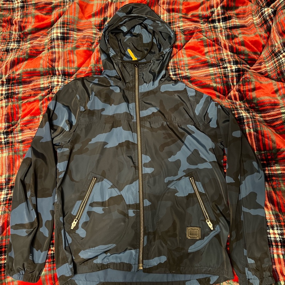Coach Camo Windbreaker